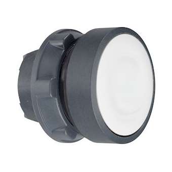 Harmony XB5 - tête bouton poussoir lumineux BA9s - D22 - blanc|Schneider Electric-SCHZB5AW31