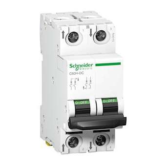Acti9 C60H-DC - disjoncteur modulaire - 2P - 40A - C curve|Schneider Electric-SCHA9N61537