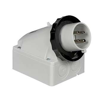 PratiKa - socle de connecteur industriel - 32 A - 3P+T - 480-500V CA - IP67|Schneider Electric-SCH83573