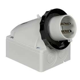 PratiKa - socle de connecteur industriel - 32 A - 3P+T - 480-500V CA - IP67|Schneider Electric-SCH83573
