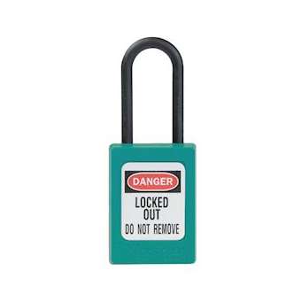 Cadenas Zenex Bleu Sar - Anse nylon - Clé variée - Sans Retenue clé - Dia 4,76mm|Master lock europe-SKPS32TEAL