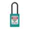 Cadenas Zenex Bleu Sar - Anse nylon - Clé variée - Sans Retenue clé - Dia 4,76mm|Master lock europe-SKPS32TEAL