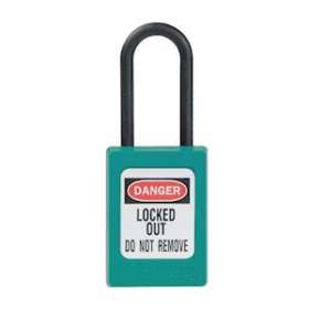 Cadenas Zenex Bleu Sar - Anse nylon - Clé variée - Sans Retenue clé - Dia 4,76mm|Master lock europe-SKPS32TEAL