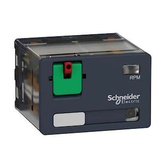Harmony Relay RP - relais puissance - embroch - test - DEL - 4OF - 15A - 24VAC|Schneider Electric-SCHRPM42B7