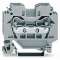 Borne de passage 2C / 10 mm² / CLML / Bleu|Wago contact-WAG284-104