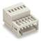 Connecteur mâle avec cage clamp, 6 pôles / Pas 2,5 mm