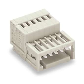 Connecteur mâle avec cage clamp, 2 pôles / Pas 2,5 mm|Wago contact-WAG733-202