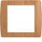 Kallysta classic plaque 1 poste bois massif Bamboo|Hager-HAGWK581