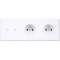 Façade HITERA BLANC SOFT TRIPLE HORIZONTALE B2 PC PC