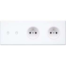 Façade HITERA BLANC SOFT TRIPLE HORIZONTALE B2 PC PC|Modelec-MD8312-481
