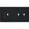 Façade DESIR NOIR SOFT TOUCH DOUBLE HORIZONTALE B1 B2