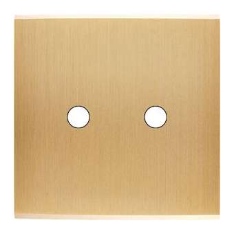 Façade CONFIDENCE LAITON BROSSE SIMPLE 2 PUSH|Modelec-MD8142-410M