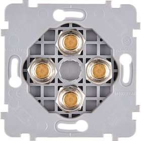 Mécanisme RENFORCE SIMPLE DORE 4 POUSSOIRS PUSH|Modelec-MD8074-144G