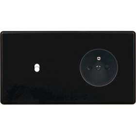 Façade HITERA NOIR SOFT DOUBLE HORIZONTALE B1 PC|Modelec-MD8261-482