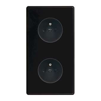 Façade HITERA NOIR SOFT DOUBLE VERTICALE PC PC|Modelec-MD8280-482