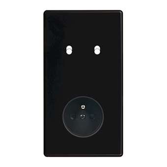 Façade HITERA NOIR SOFT DOUBLE VERTICALE B2 PC|Modelec-MD8282-482