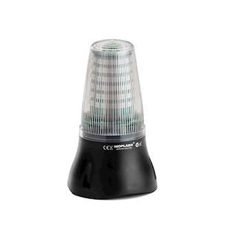 KMLED 125 TRANSPARENT 230VCA 48 LED IP65 FIXE/CLIGNOTANT|-MKM67225