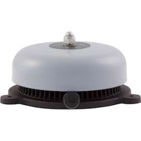 SIAD 165 grise sonnerie électromécanique 165mm diam son continu 98db IP66 V12DC|Sirena-ENA54221