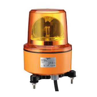 Harmony - Feu rotatif oran, equipe de del, 24v|Schneider Electric-SCHXVR13B05L