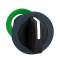 Harmony XB5 - tête bouton tournant manette - flush - 3 posit fixes - noir