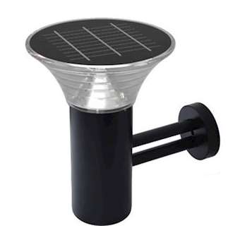 Applique murale solaire noire Ares dimmable - IP65/IK08|Xeta premium-XET40090