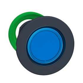 Harmony XB5 - tête voyant lumineux DEL - flush - bleu|Schneider Electric-SCHZB5FV063