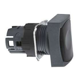 Harmony ZB6 - tête rectangulaire pour bouton-poussoir - D16mm - noir|Schneider Electric-SCHZB6DA2