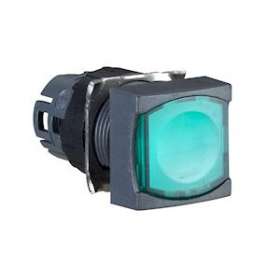 Harmony ZB6 - tête carrée - pour bouton-poussoir lumineux D16 - vert|Schneider Electric-SCHZB6CF3