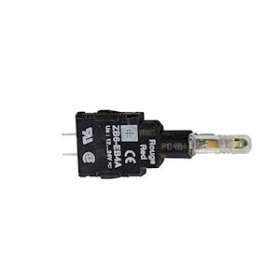 Harmony ZB6 - corps pour voyant - DEL intégrée - 12..24V - vert|Schneider Electric-SCHZB6EB3A