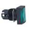 Harmony ZB6 - tête rect. pour bouton-poussoir lumineux - D16mm - vert
