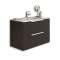 Sous-vasque COSMO L900 2 coulissants - Graphite