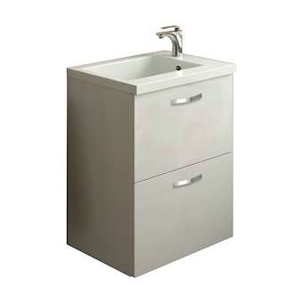 Sous-vasque REDUCTO L500 2 coulissants - Blanc Brillant|Neoform industries sas-UIDA2344780