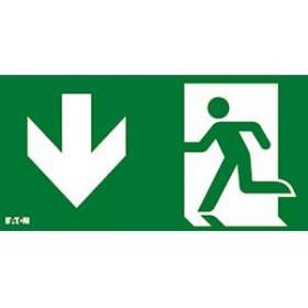 Etiquette H Flèche BAS CrystalWay|Eaton Luminox-LUM10573