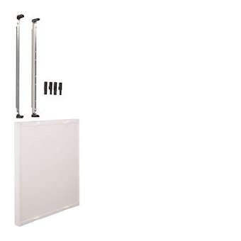 Plastron plein d'extrémité Univers 2 travées h 650 mm l 500mm|Hager-HAGUD42F1