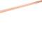 Barre Cu perforée M6 25X5mm longueur 1750mm quadro+