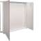 Armoire univers IP44 classe II h 1400mm l 800mm p 205mm