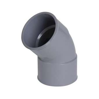 Coude simple ff 45' d.32 eg|Nicoll-NCLUCF44