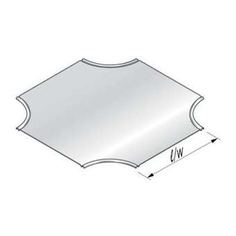 Couvercle Croix nervuré Gammes BS, BD, BRP, TS, GBRS, largeur 50, SZ|Niedax France-NDX421005