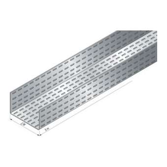 Dalle perforée BD à bords droits, hauteur 96, largeur 507, SZ|Niedax France-NDX428065