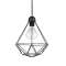 TEES suspension Métal Noir E27