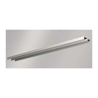 Profilé en aluminium largeur de module 185 mm, hauteur 40 mm, par mètre entamé|Norka-NKA580100