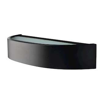 CURVE applique murale décorative noir LED 10W 3000K classe I IP65|Sg lighting-NOL614341