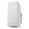 ECHO applique murale cubique blanc LED 2x6,2W GU10 3000K classe II IP54