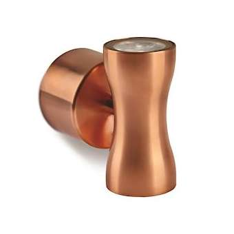 Applique murale en cuivre Up & Down, 8W, 3000K, faisceau de 18DEG, 230V, IP65|Collingwood-SLHWL370AWW