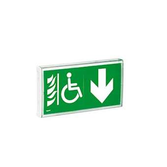 Etiquette signalisation d'espace d'attente sécurisé pour DBR adhésive/sécable|Legrand-LEG061205