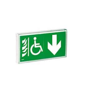 Etiquette signalisation d'espace d'attente sécurisé pour DBR adhésive/sécable|Legrand-LEG061205