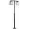 LOFOTEN MAT noir E27 2x57W halogène. IP44 classe II claire