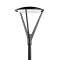 HAMMERFEST graph. LED 26,4W mod. 4246lm 3000K IP65 cl I pour mât diamètre 60mm|Norlys-NOS6141GR