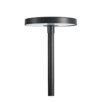 BORG graphite avec mod. LED 32W 4180lm 3000K IP65 pour mât diamètre 60mm|Norlys-NOS6151GR