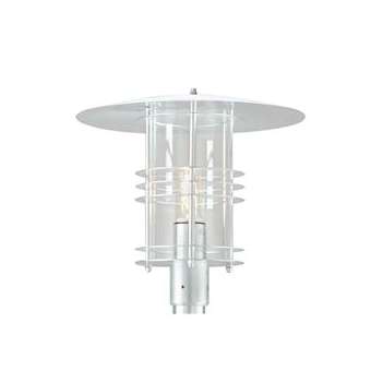 STOCKHOLM BIG glavanisé 70W halo max./E27 IP54 cl II ver. claire pour mât 50mm|Norlys-NOS2017GA